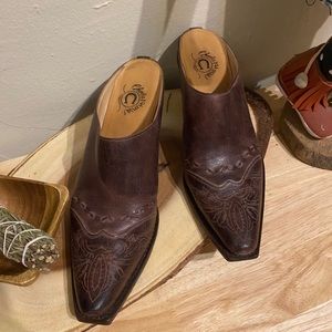 Handmade Brazilian Leather Mules